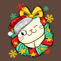 Christmas Wreaths Cat Classic Tee | Teevron
