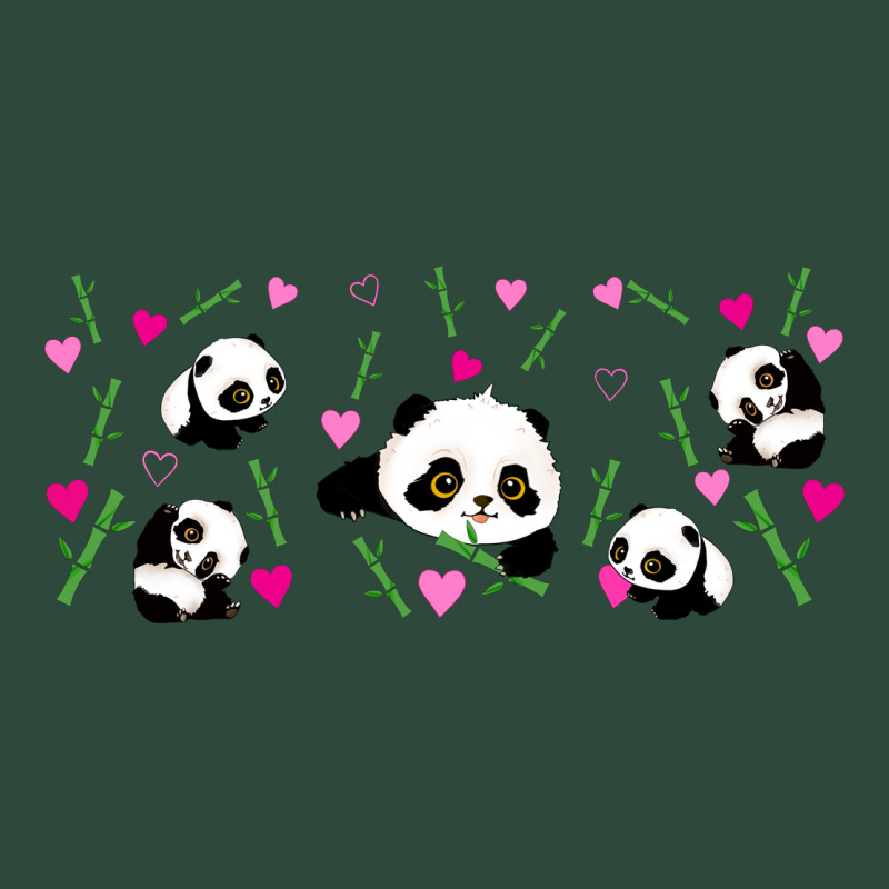 Cute Panda Zipper Hoodie by TumblerDesignByShophia | Teevron