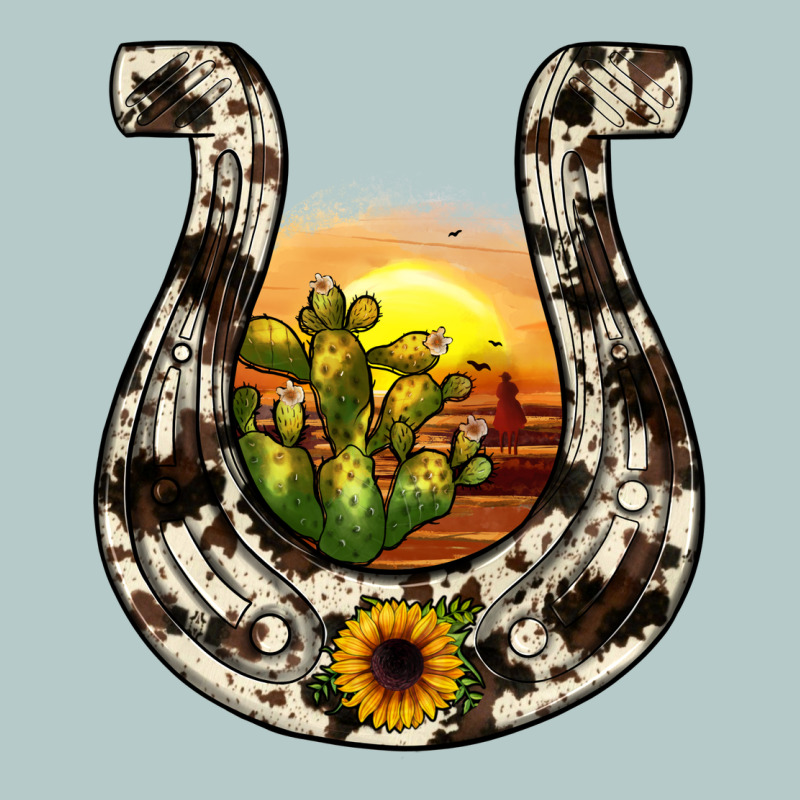 Horseshoe Sunset Heavy Core Tee by JahusDesignShop | Teevron