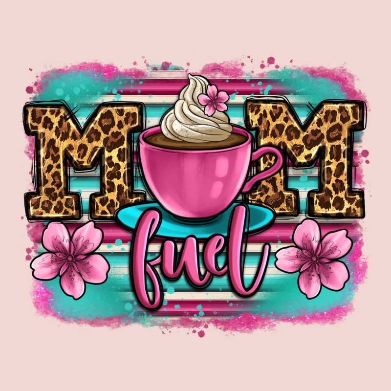 Mom Fuel Coffee Cup Premium Sweatshirt by OliviaCreatesArt | Teevron