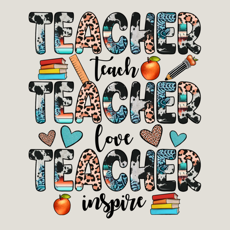 Teacher Teach Love Inspire Heavy Core Tee by JahusDesignShop | Teevron