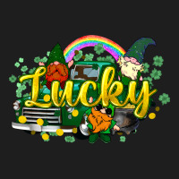 Lucky Gnomes Truck St. Patrick's Heavyweight Hoodie | Teevron