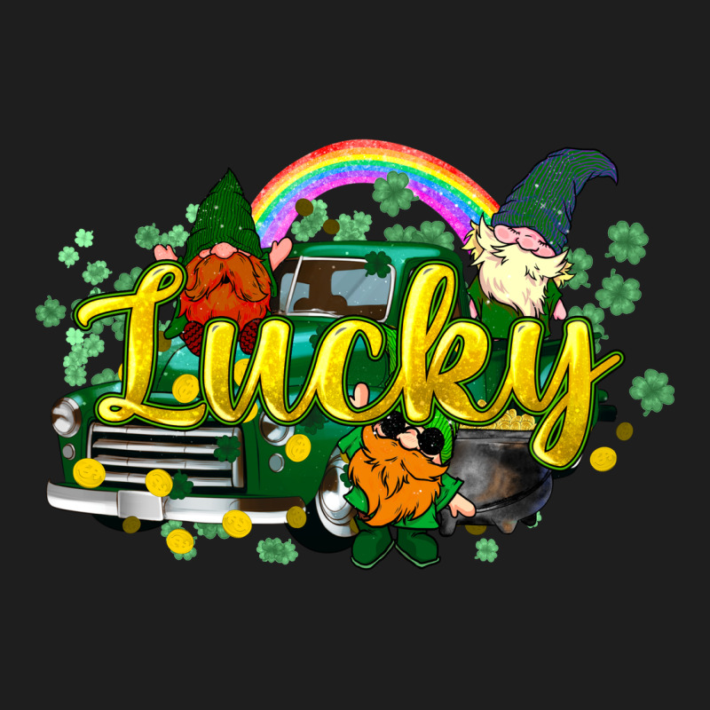 Lucky Gnomes Truck St. Patrick's Heavyweight Hoodie by HowdyJamesFarm | Teevron