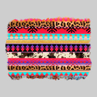 Aztec Western Leopard Cowhide Background Premium Tee | Teevron