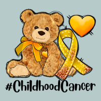 Childhood Cancer And Cancer Ribbon Heavy Core Tee | Teevron