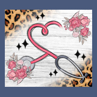 Customized Leopard Floral Nurse Vintage Hoodie | Teevron