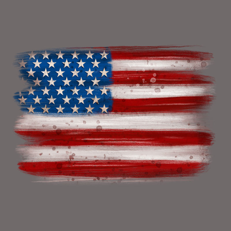 American Flag Distressed Background Urban Heavy Tee by MaliasSmallBusiness | Teevron