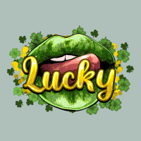 St. Patrick's Day Lips Lucky Heavyweight Hoodie | Teevron