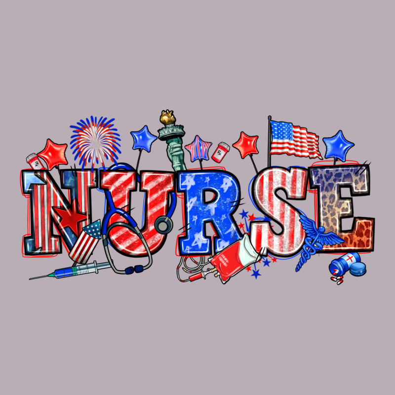 4th Of July Nurse Vintage Tee by NancyCooperArtShop | Teevron
