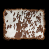 Cowhide Background Premium Tee | Teevron