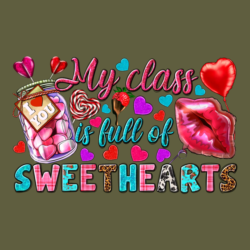My Class Is Full Of Sweethearts Vintage Tee by NancyCooperArtShop | Teevron