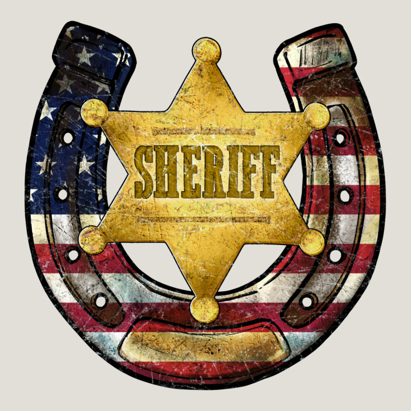 Sheriff American Flag Heavy Core Tee by JahusDesignShop | Teevron