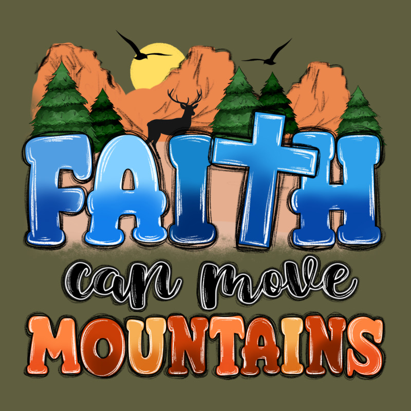 Faith Can Move Mountains Vintage Tee by MaliasSmallBusiness | Teevron