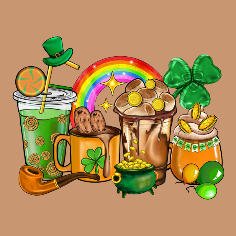 St. Patricks Coffee Cups Heavyweight Hoodie by HowdyJamesFarm | Teevron
