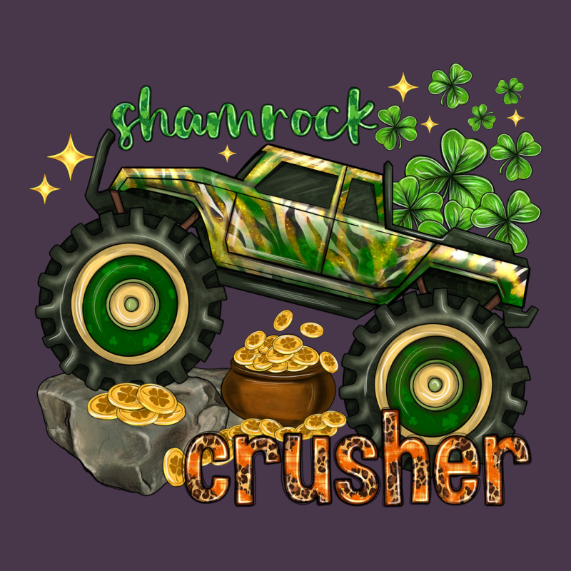 Shamrock Crusher St. Patrick's Day Heavyweight Hoodie by HowdyJamesFarm | Teevron
