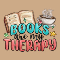 Books Are My Therapy Vintage Hoodie | Teevron