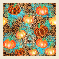 Plaid Fall Pumpkin Seamless Premium Tee | Teevron