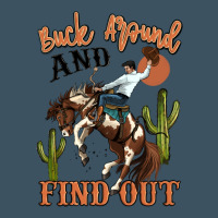 Buck Around And Find Out Rodeo Cowboy Urban Heavy Tee | Teevron
