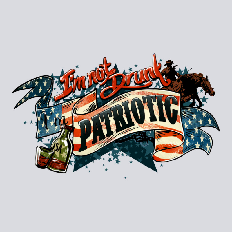 I'm Not Drunk I'm Patriotic Zipper Hoodie by HowdyJamesFarm | Teevron