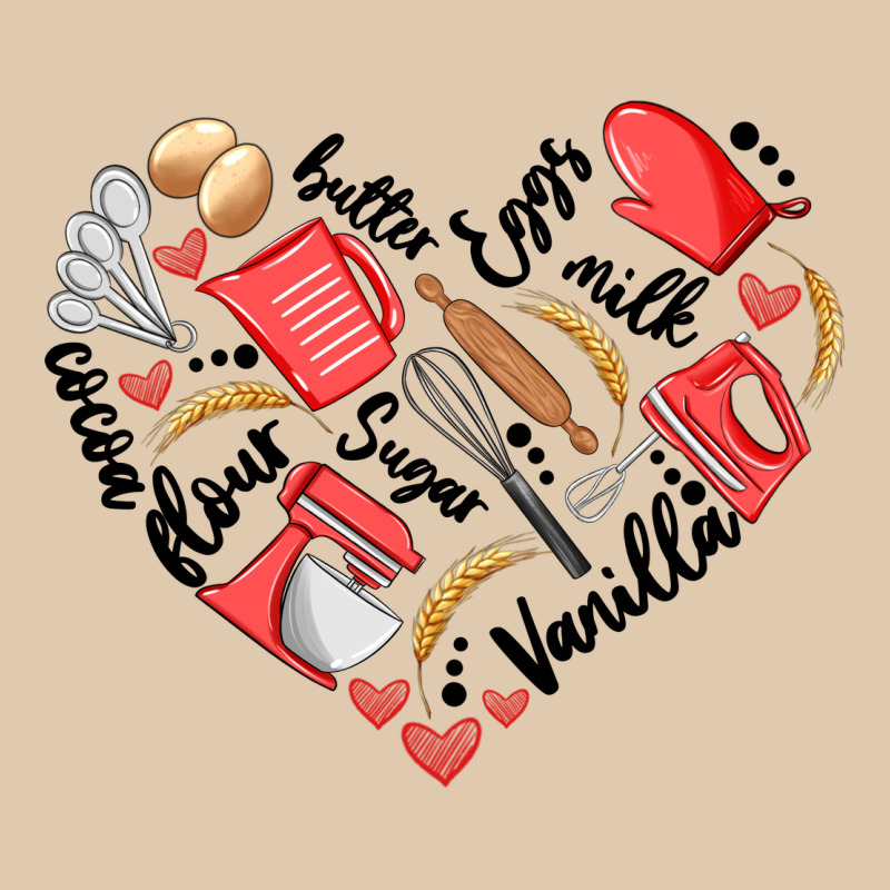 Bake Tools Heart Heavyweight Sweatshirt by Artiststas | Teevron