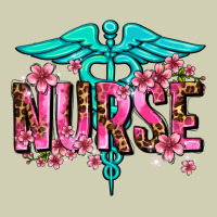 Floral Nurse Heavy Core Tee | Teevron
