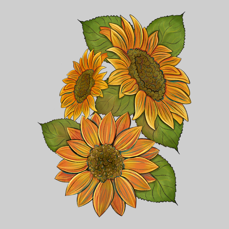 Sunflowers B Premium Tee by Artiststas | Teevron