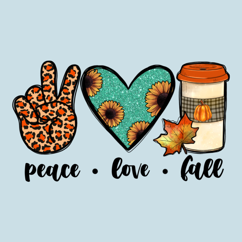 Peace Love Fall Ladies Tee by JahusDesignShop | Teevron