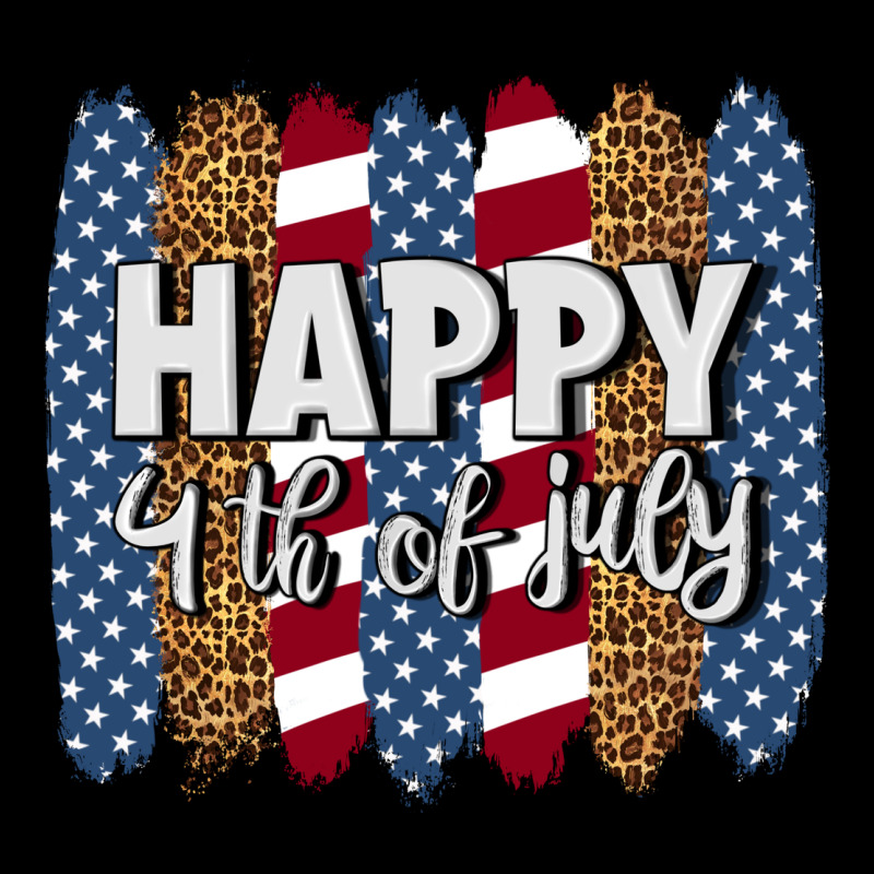 Happy 4th Of July Brushstrokes Heavy Core Tee by BundleAndBundleShop | Teevron
