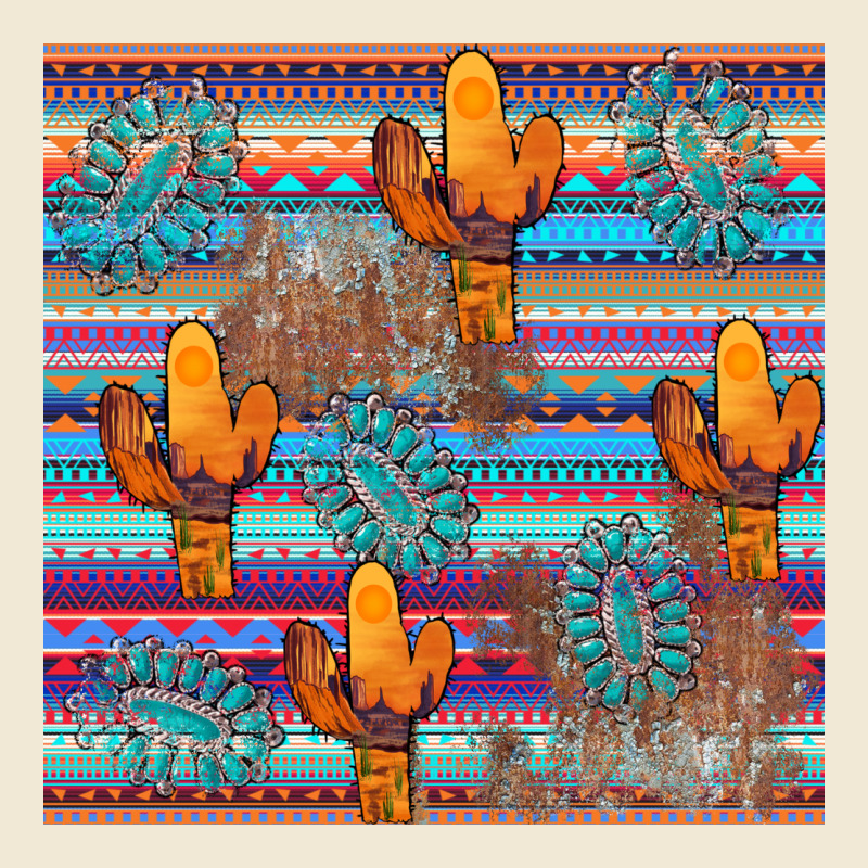Cactus Gemstone Seamless Premium Tee by AdoDesignShop | Teevron