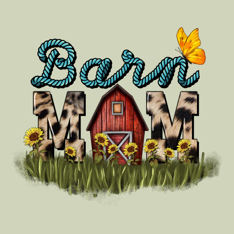 Barn Mom Sunflower Mother's Day Heavyweight Hoodie by HowdyJamesFarm | Teevron