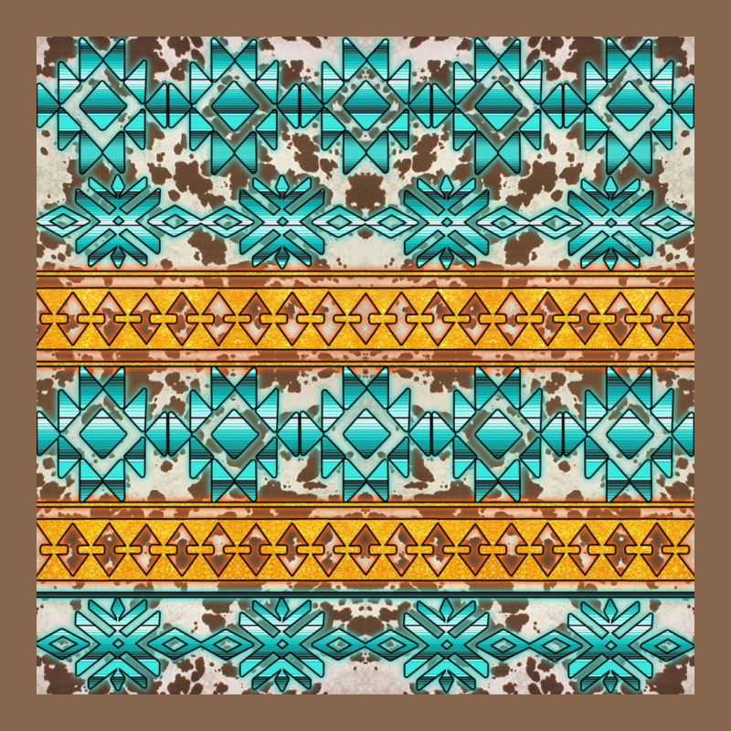 Aztec Cowhide Seamless Premium Tee by AdoDesignShop | Teevron