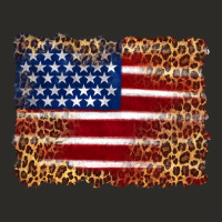American Flag And Leopard Heavy Core Tee | Teevron