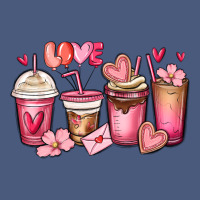 Valentines Day Coffee Cups Vintage Hoodie | Teevron