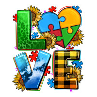 love with heart sunflower | Teevron