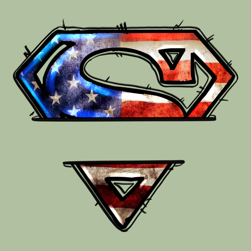 Super American Flag Logo Urban Hoodie by LillyAllenDesigns | Teevron