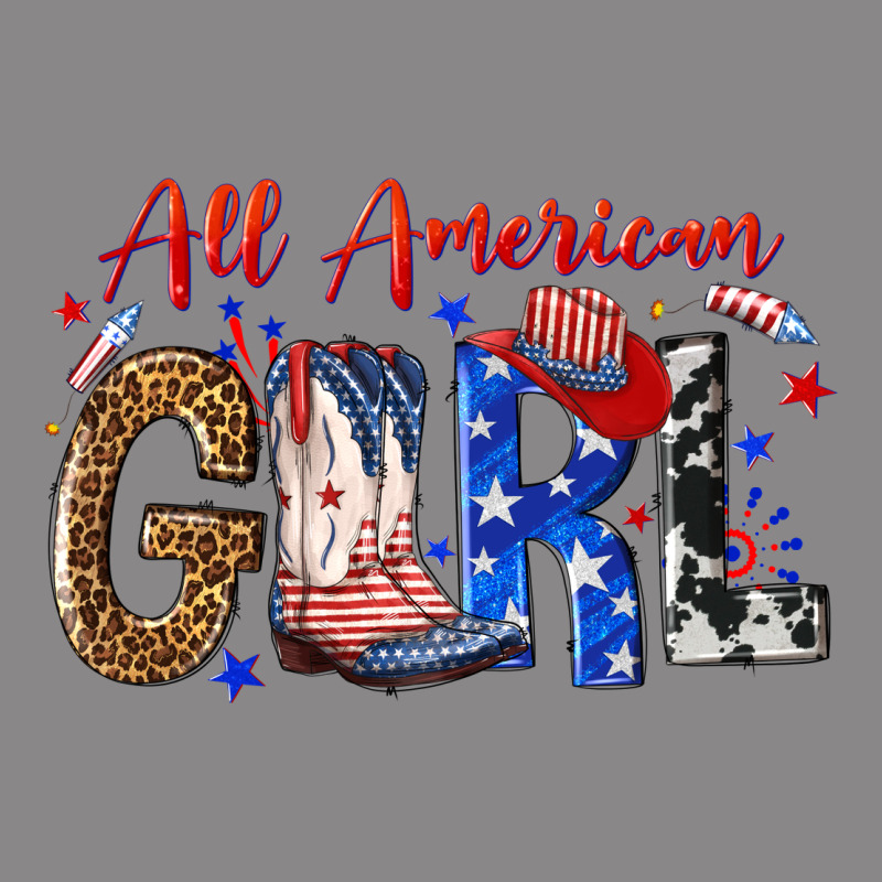 All American Girl Vintage Tee by NancyCooperArtShop | Teevron