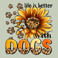 Life Is Better With Dogs Sunflower Classic Tee | Teevron