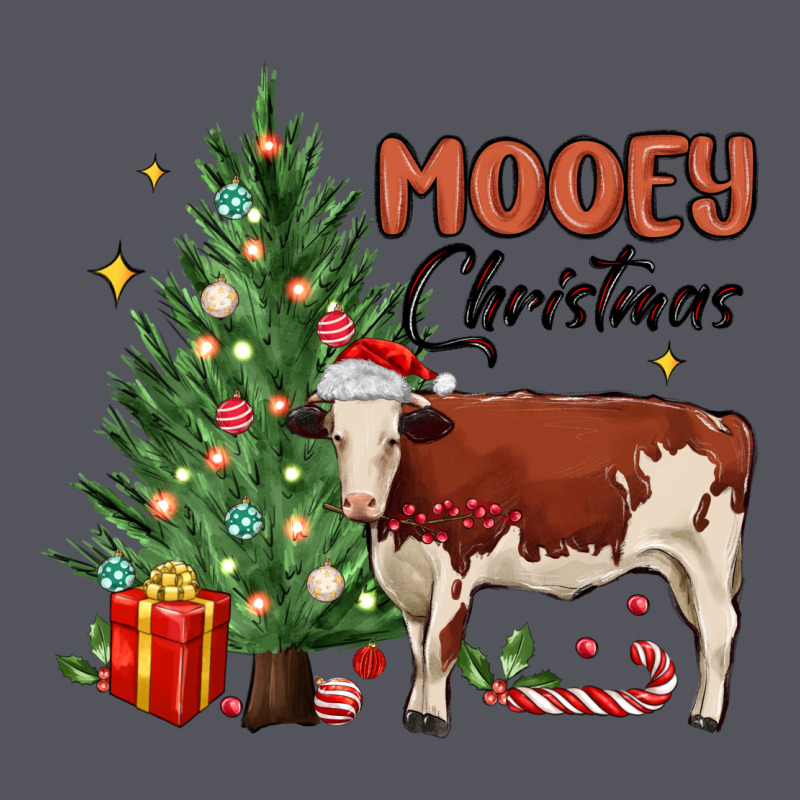 Mooey Christmas Vintage Hoodie by MaliasSmallBusiness | Teevron