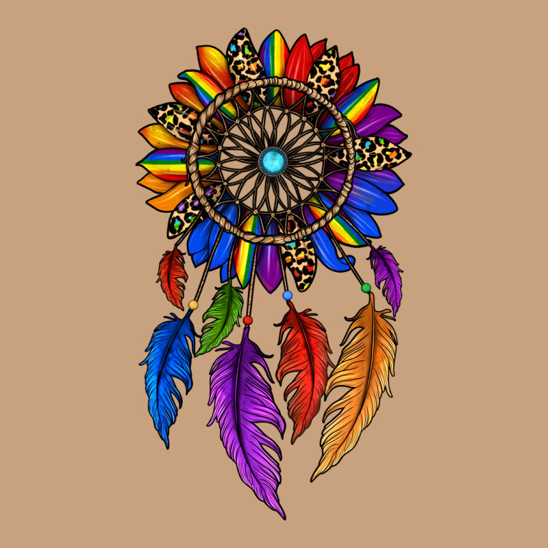 Pride Sunflower Dreamcatcher Vintage Tee by JahusDesignShop | Teevron