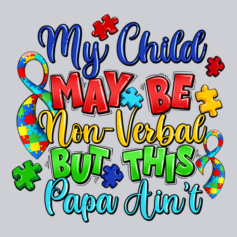 My Child May Be Non Verbal But This Papa Ain't Urban Hoodie by LillyAllenDesigns | Teevron