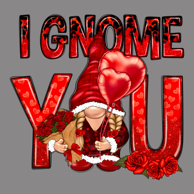 I Gnome You With Roses Vintage Tee by NancyCooperArtShop | Teevron