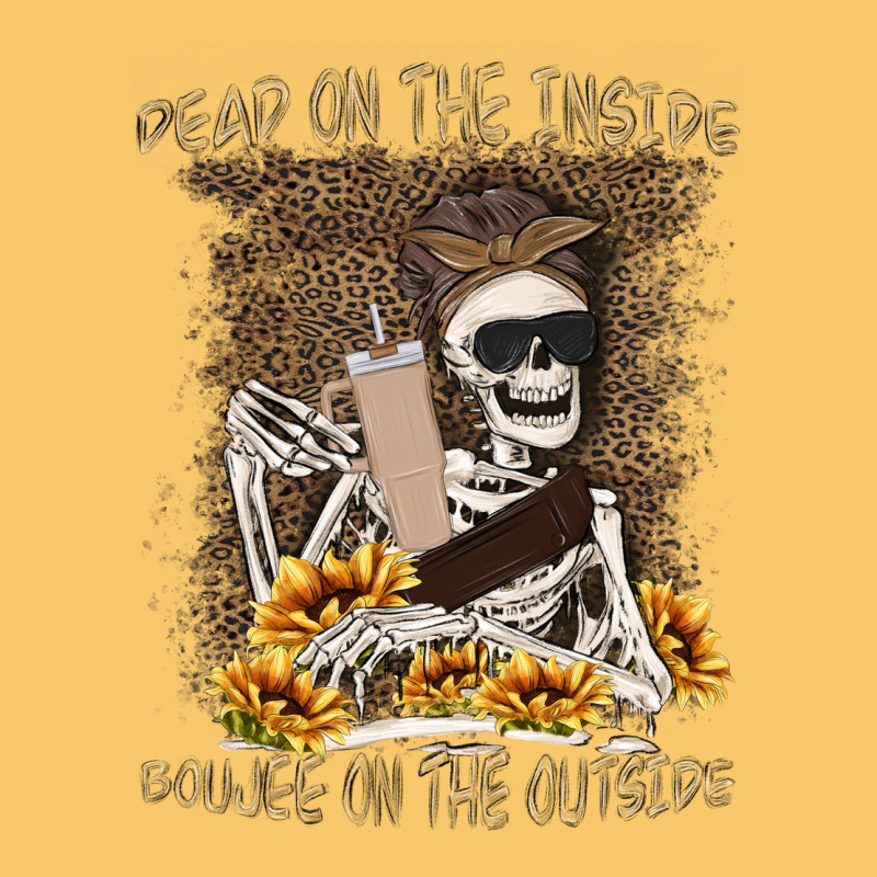 Dead Inside Boujee Outside Vintage Hoodie by MaliasSmallBusiness | Teevron