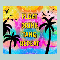 Float Drink Tan & Repeat Zipper Hoodie | Teevron