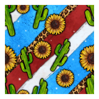 western 4th of july seamless pattern | Teevron