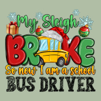 My Sleigh Broke So Now I Am A School Bus Driver Urban Heavy Tee | Teevron