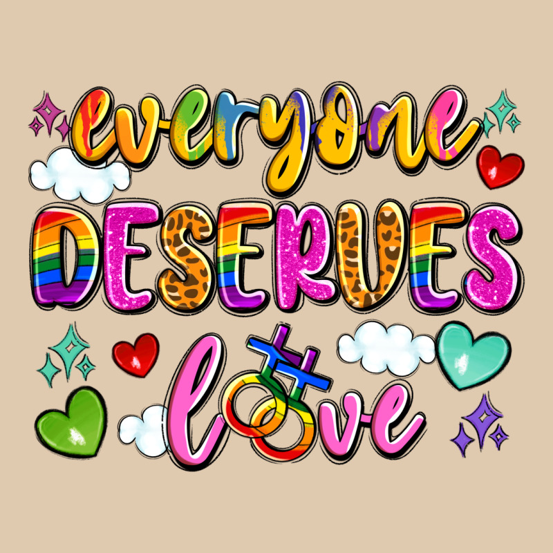 Everyone Deserves Love Heavyweight Sweatshirt by Artiststas | Teevron