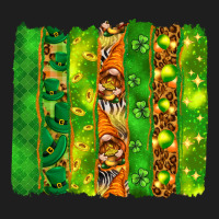 St. Patrick's Day Brushstrokes Heavyweight Hoodie | Teevron