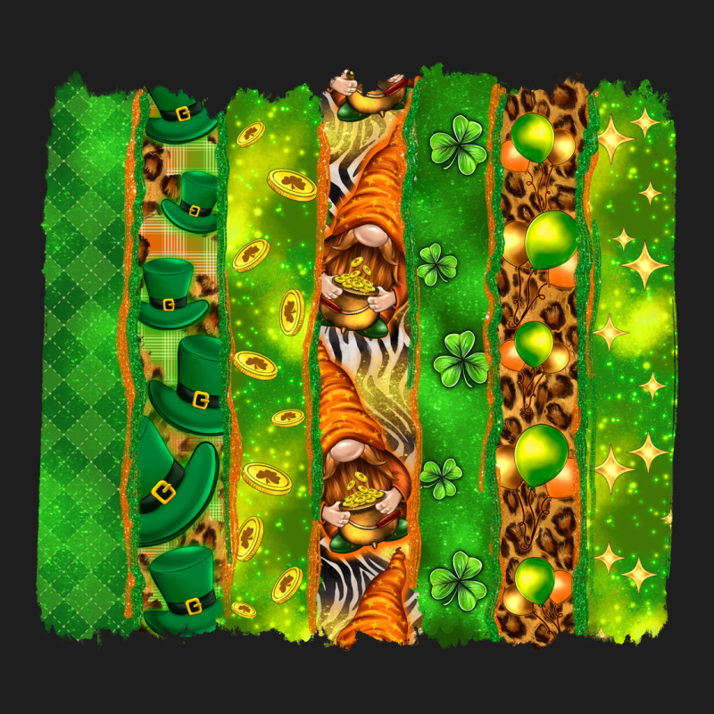 St. Patrick's Day Brushstrokes Heavyweight Hoodie by HowdyJamesFarm | Teevron