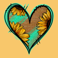 Sunflower Heart Vintage Hoodie | Teevron