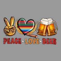 Peace Love Beer Vintage Hoodie | Teevron